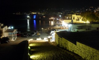 The Night Lights of Mykonos