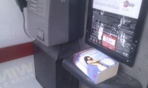 Left in a phone booth (Nomadic Culture)