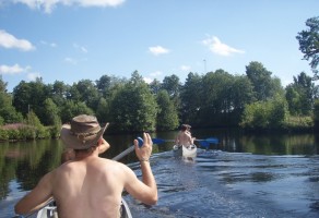 More paddling. (Allemansrätten and Canoeing) More paddling. (Allemansrätten and Canoeing)