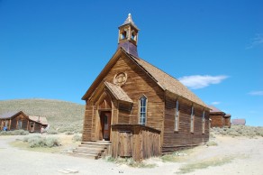 The one and only church of Bodie. (Bodie, a Ghost Town) The one and only church of Bodie. (Bodie, a Ghost Town)