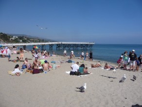 Malibu Beach, the end destination of my ride with Steve. (NY, LBI, LA & LB) Malibu Beach, the end destination of my ride with Steve. (NY, LBI, LA & LB)