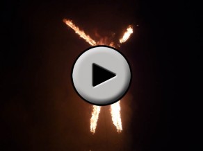 Click to see a video of the Man/Temple burns.
