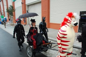 San Francisco’s famous public transport. (Folsom Street Fair) San Francisco’s famous public transport. (Folsom Street Fair)