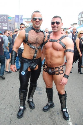 The most common fashion of Folsom. (Folsom Street Fair) The most common fashion of Folsom. (Folsom Street Fair)