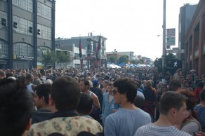 A small part of a huge festival. (Folsom Street Fair)