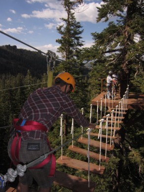 Don’t look down! (Zipping through Lake Tahoe) Don’t look down! (Zipping through Lake Tahoe)