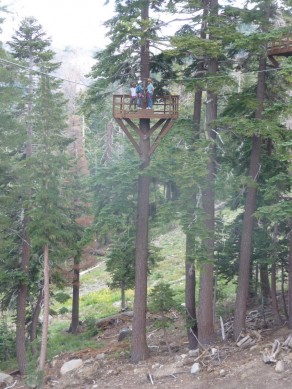 Not for those with vertigo. (Zipping through Lake Tahoe) Not for those with vertigo. (Zipping through Lake Tahoe)