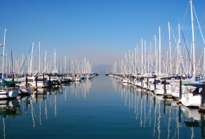 The Sausalito Marina. (San Francisco) The Sausalito Marina. (San Francisco)