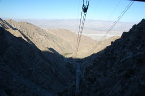 About half-way up the Aerial Tram. (Palm Springs)
