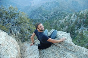 Me at the edge of a dead drop to the bottom. (Yes, my shoe laces were tied!) (Palm Springs) Me at the edge of a dead drop to the bottom. (Yes, my shoe laces were tied!) (Palm Springs)