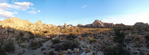The Hidden Valley. (Palm Springs)