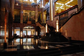 Art Deco interior. (I love Art Deco!) (Leaving Mexico City)