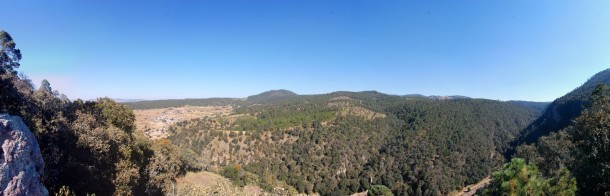 The view from the top of the hill/mountain. (Hidalgo) The view from the top of the hill/mountain. (Hidalgo)