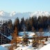 View from where I lived in Crans-Montana.