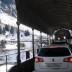 Taking the train through the Alps to Crans-Montana.