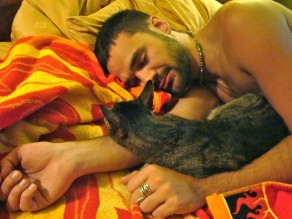 Me and the house cat. (From Switzerland to Buenos Aires) Me and the house cat. (From Switzerland to Buenos Aires)