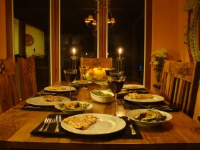 Fine dining at Rancho Mirage. (From Switzerland to Buenos Aires)