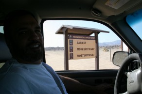 At the off-road vehicle training grounds. (From Switzerland to Buenos Aires) At the off-road vehicle training grounds. (From Switzerland to Buenos Aires)