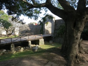 The walls and gate of Colonia. (Colonia del Sacramento)