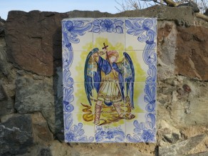 This traditional Portuguese art is everywhere. (Colonia del Sacramento) This traditional Portuguese art is everywhere. (Colonia del Sacramento)