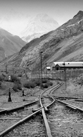 The long journey into the Andes.