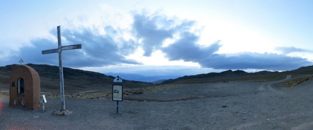 San Marting was here, at a desolate mountain top. (Mendoza) San Marting was here, at a desolate mountain top. (Mendoza)