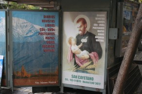 Is that man devouring the soul of baby Jesus? (Mendoza) Is that man devouring the soul of baby Jesus? (Mendoza)