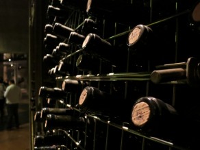 Imprisoned bottles of sacrificial wine. (Mendoza)