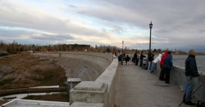 The Nihuil Dam. Sauron is here somewhere. (Mendoza)