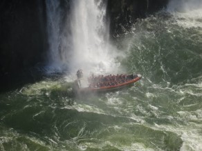 Waterfall Shower! (Iguazu Falls) Waterfall Shower! (Iguazu Falls)