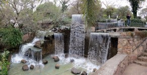 The waterfalls on the top of the hill over Salta. (Salta) The waterfalls on the top of the hill over Salta. (Salta)