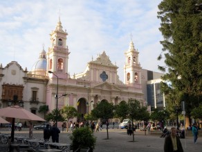 The baby-pink cathedral. (Salta) The baby-pink cathedral. (Salta)