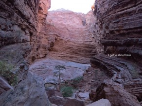 The bit on the rigt doesn’t look too steep, but it is REALLY scary halfway up! (Salta)