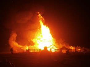 The Burning of the Temple (Burning Man 2012) The Burning of the Temple (Burning Man 2012)