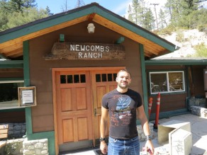 Our destination, a biker bar in the middle of nowhere. (Two-Stepping Biker Clowns at Gay Disneyland)