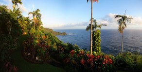 The view from one of my Hawaiian hosts. (Hawaii)