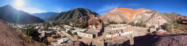 Purmamarca and the 7-coloured mountain, Salta, Argentina (Panorama Tutorial) Purmamarca and the 7-coloured mountain, Salta, Argentina (Panorama Tutorial)