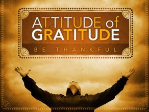 Attitude of Gratitude