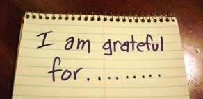 Start a gratitude journal