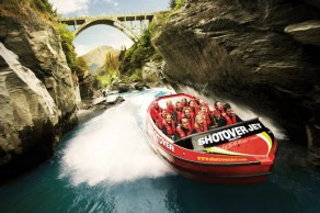 The Red Jet Boat (their photo) (New Zealand’s South Island (Part 1)) The Red Jet Boat (their photo) (New Zealand’s South Island (Part 1))