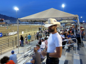It was a night-time rodeo, one of the few. (Madam Rodeo of Ghostly Memorial)