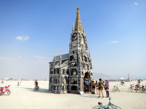 There were strangely many churches this year. (Burning Man 2013) There were strangely many churches this year. (Burning Man 2013)