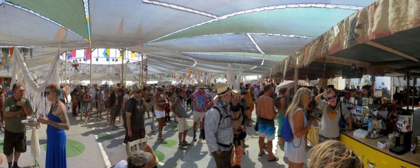 Center Camp (Burning Man 2013)