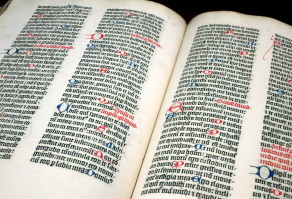 Bible printed 1461 (Gaming in Antwerp) Bible printed 1461 (Gaming in Antwerp)