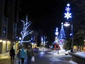 Whistler Village at night (Whistler) Whistler Village at night (Whistler)