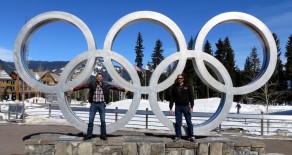 Whistler Village Olympic Rings