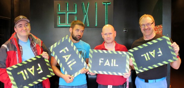 Dan on the right. The other are part of his gaming group. (Personal Vancouver)