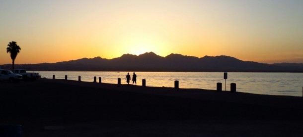 Sunset over Lake Havasu (Lake Havasu)