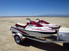 Ahh, a DRY lake bed. Damn.