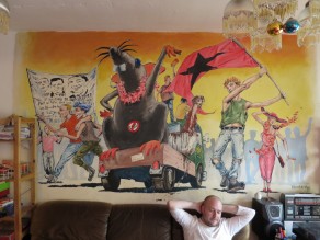 Tuntenhaus Mural (Berlin and Tuntenhaus)